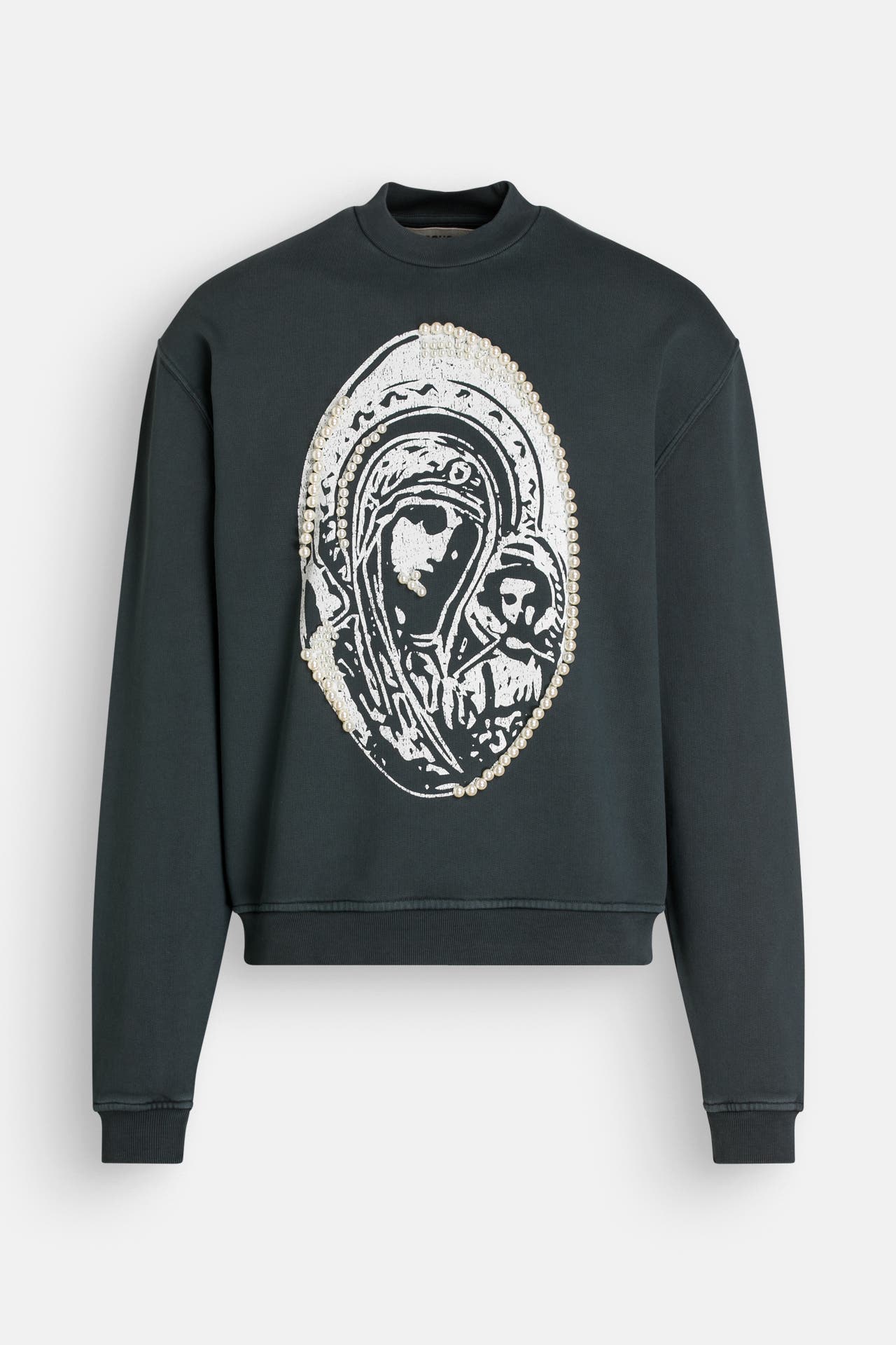 ROUGH. Sweatshirt 'Maria Pearl' dunkelgrau, Bild 1