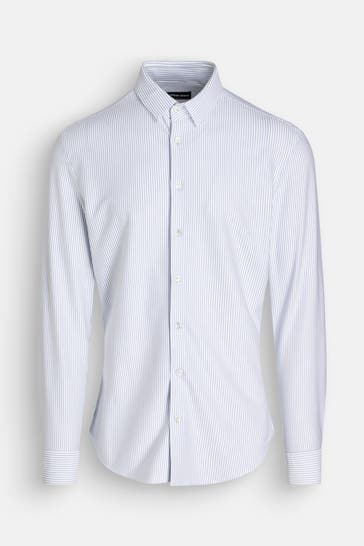GIORGIO ARMANI Casual-Hemd gestreift