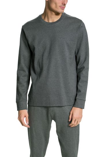 BOSS GREEN Sweatshirt 'Salbo' dunkelgrau
