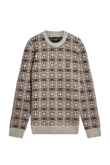 LYLE&SCOTT Strickpullover gemustert