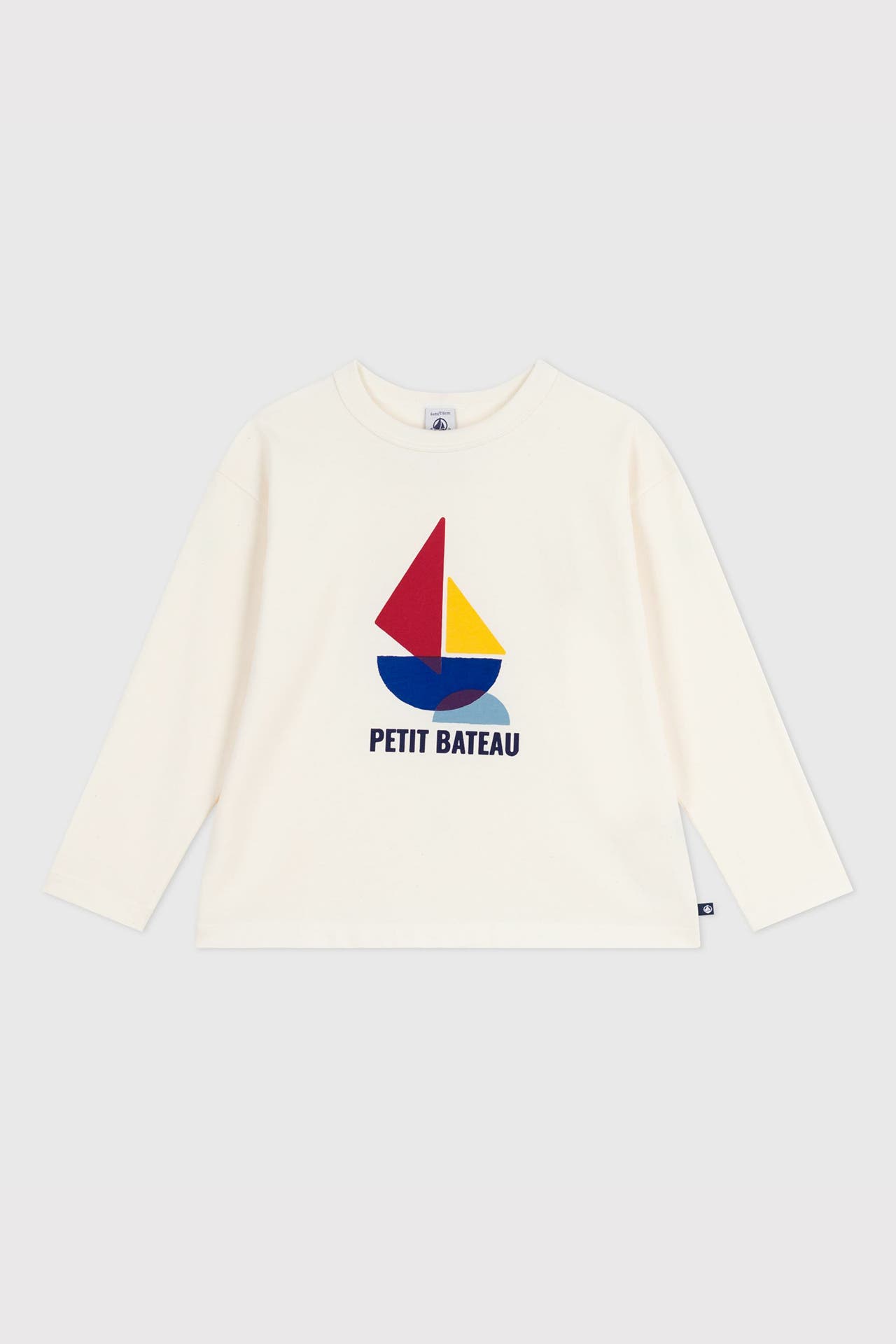 PETIT BATEAU Longsleeve ecru, Bild 1
