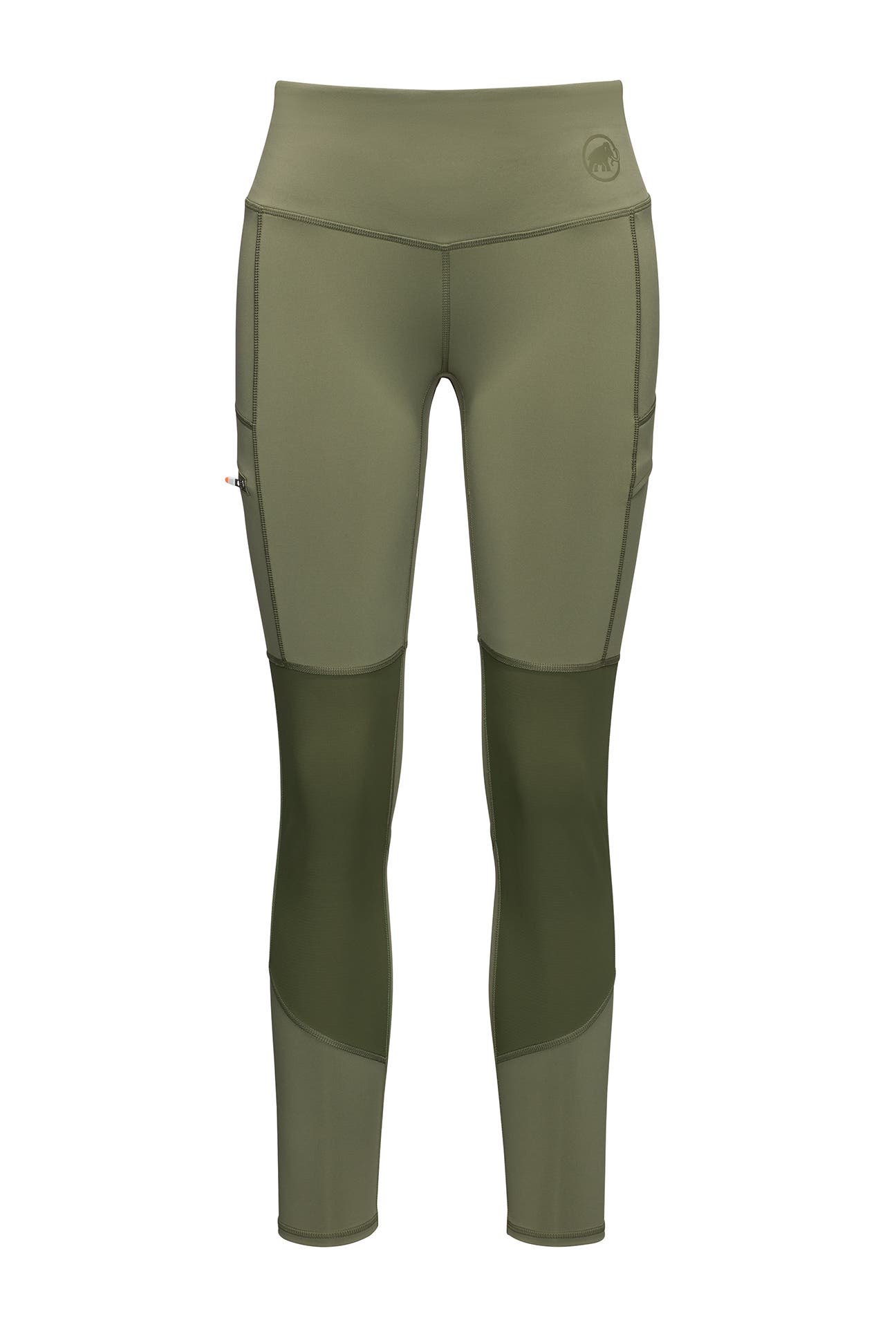 MAMMUT Tights 'Zinal Hybrid' grün, Bild 1
