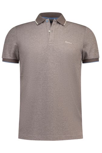 NEW ZEALAND AUCKLAND Polo-Shirt taupe meliert