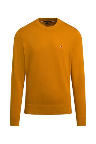 TOMMY HILFIGER Strickpullover goldocker