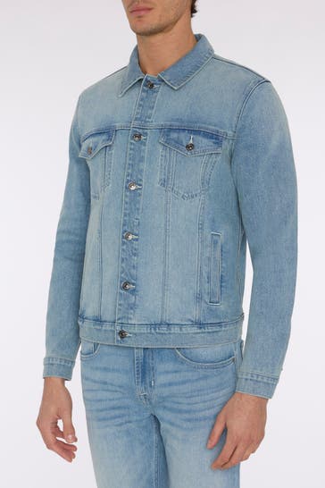 7 FOR ALL MANKIND Jeansjacke 'Thala' hellblau