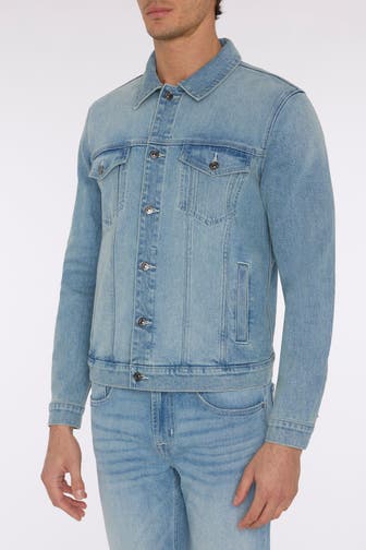 7 FOR ALL MANKIND Jeansjacke 'Thala' hellblau
