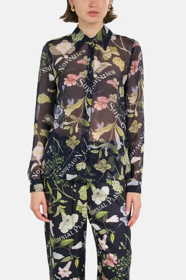 RIANI Casual-Bluse gemustert