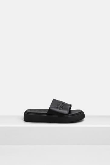 GANNI Slides schwarz