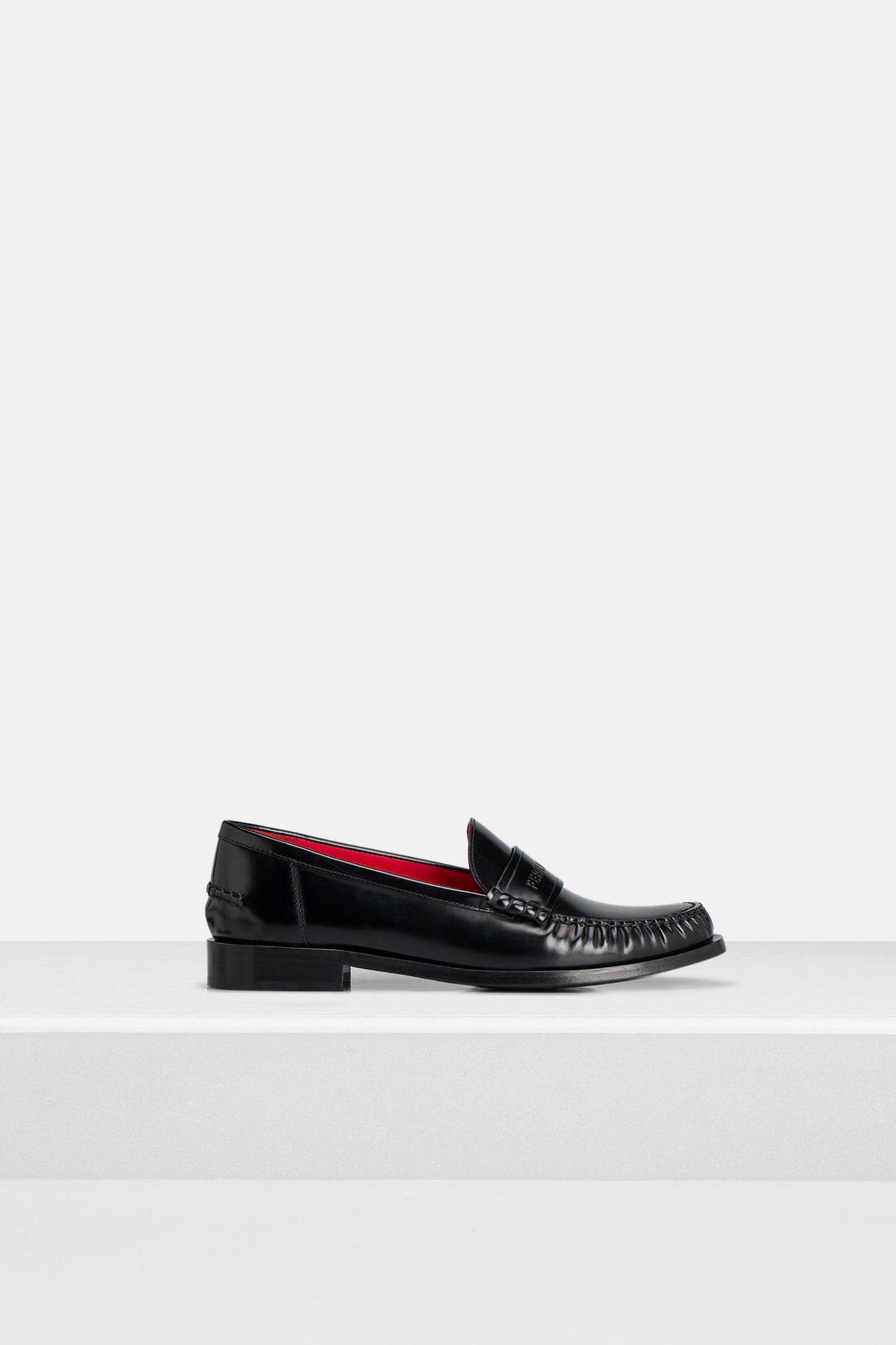 FERRAGAMO Slipper 'Irina' schwarz, Bild 1