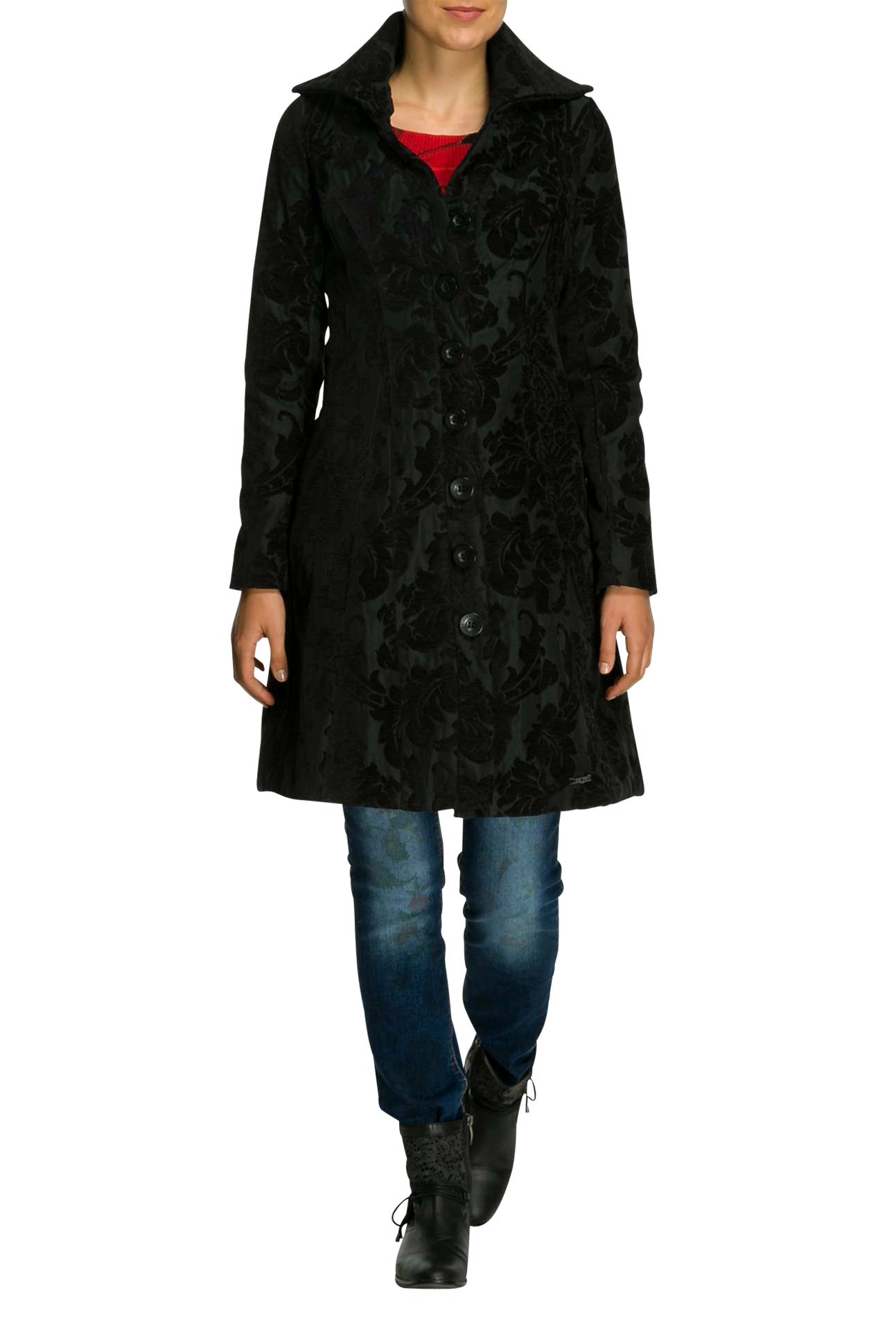 DESIGUAL Mantel 'Mireia' schwarz, Bild 1