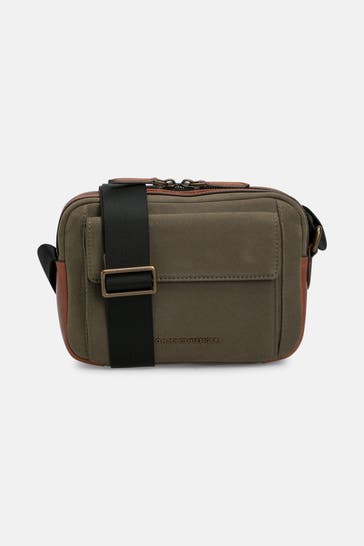 TOMMY HILFIGER Umhängetasche 'Casual Prep' khaki
