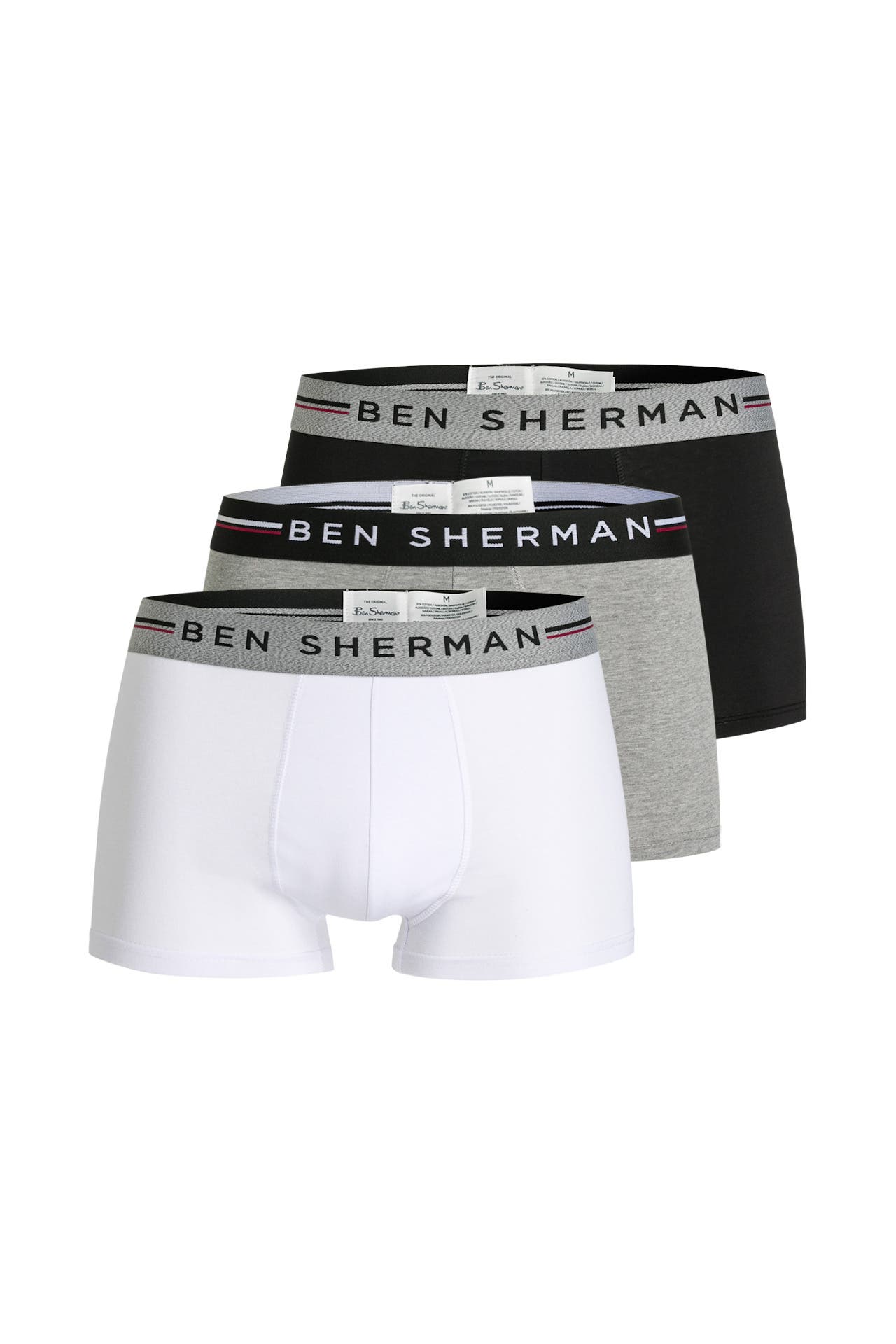 BEN SHERMAN 3er-Pack Boxer Trunks, Bild 1