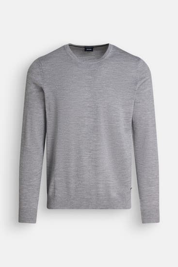 JOOP! - Strickpullover 'Denny' hellgrau