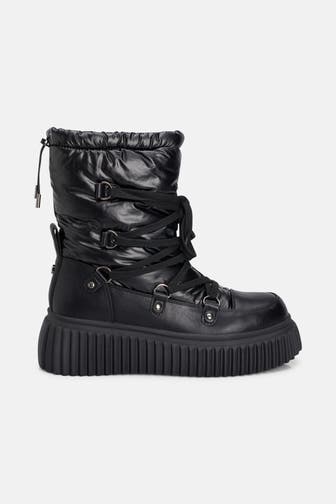 BUFFALO Schnürstiefeletten 'Zafir' schwarz
