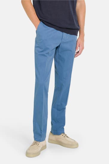 HACKETT Chino 'Sanderson' azurblau