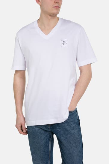 MARC O'POLO T-Shirt weiß
