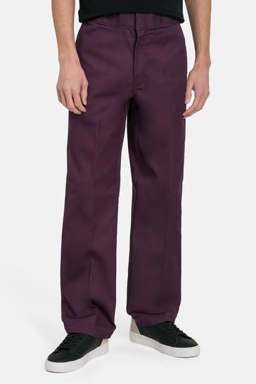 DICKIES Chino 'Work Pant' aubergine