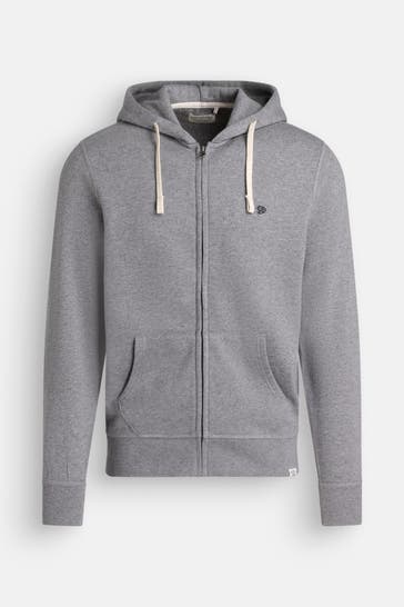 SUPERDRY Sweatjacke grau
