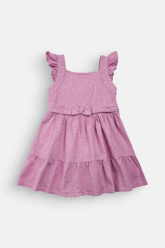 MAYORAL Kleid rosa gepunktet