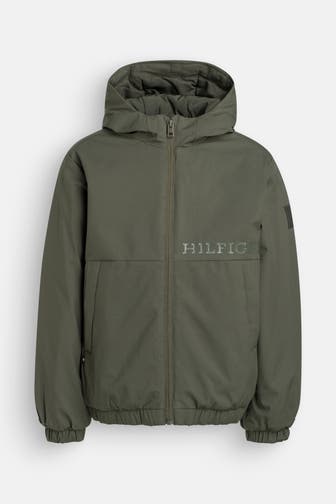 TOMMY HILFIGER Übergangsjacke tannengrün