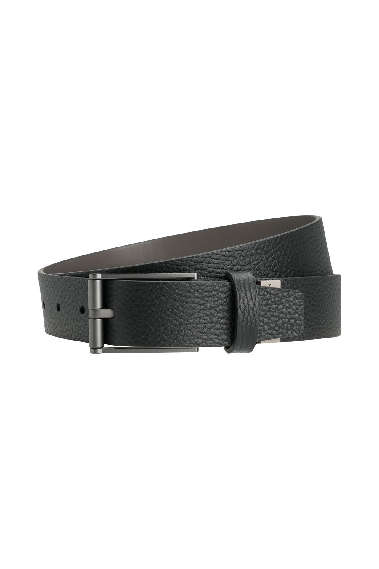 PORSCHE DESIGN Ledergürtel schwarz, Bild 1