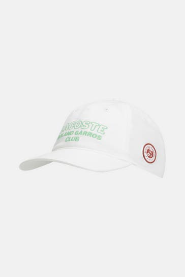 LACOSTE Basecap 'Roland' weiß