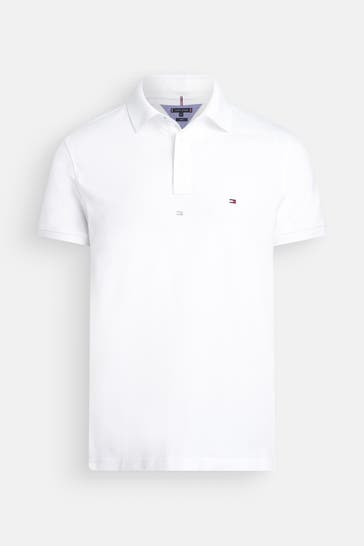 TOMMY HILFIGER Polo-Shirt weiß