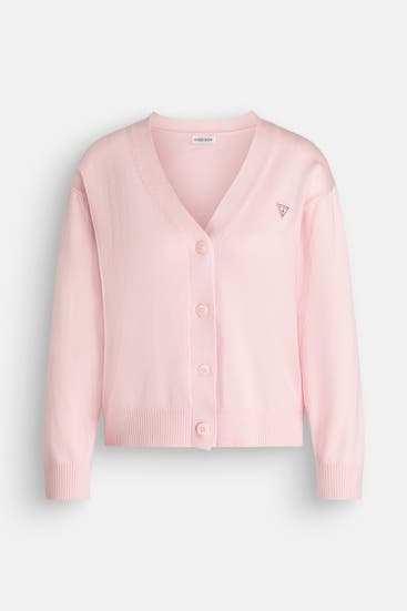 GUESS - Strickjacke hellrosa