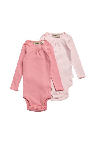 WHEAT 2er-Pack Bodies zweifarbig