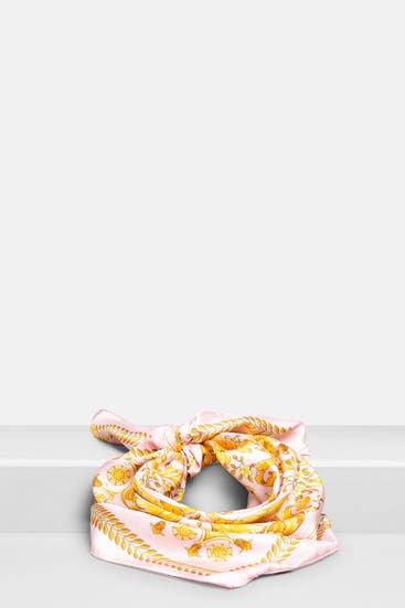 VERSACE - Seidentuch gemustert