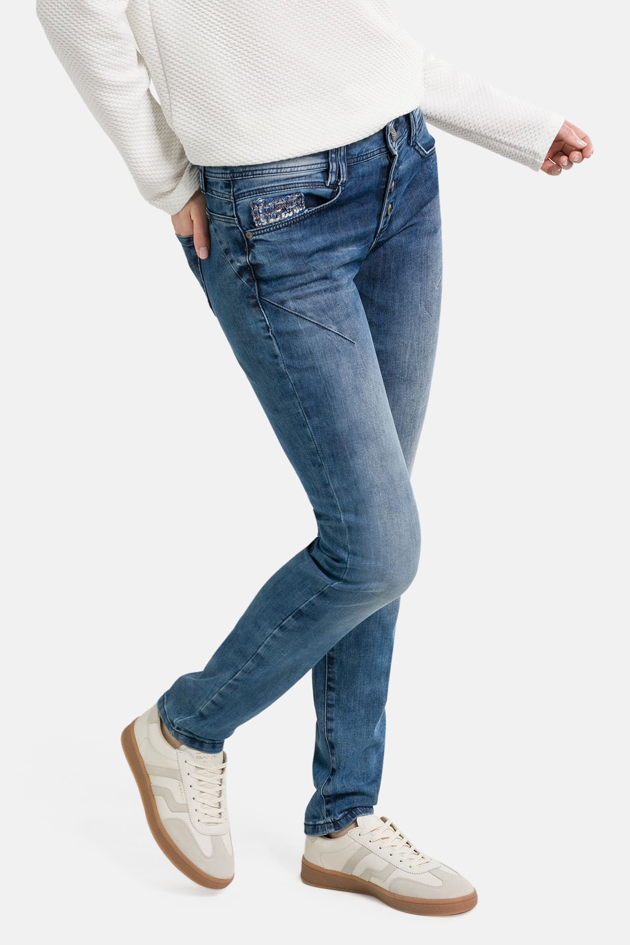 CARTOON Jeans blau slim, Bild 1