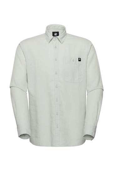 MAMMUT Hemd 'Alvra Summer' aqua