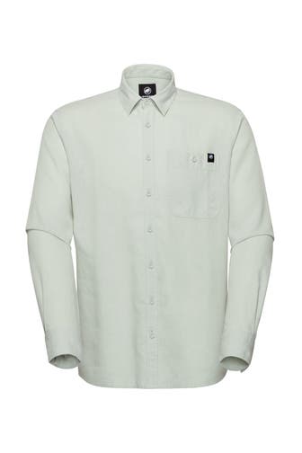 MAMMUT Hemd 'Alvra Summer' aqua