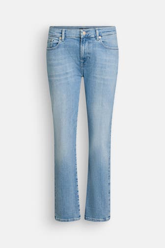 7 FOR ALL MANKIND Jeans hellblau skinny