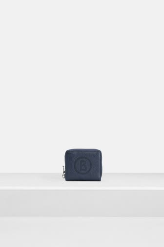 BOGNER Ledergeldbörse 'Sulma Dama' navy