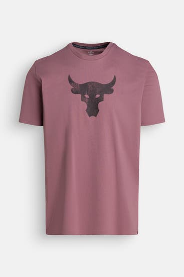 UNDER ARMOUR - T-Shirt mauve
