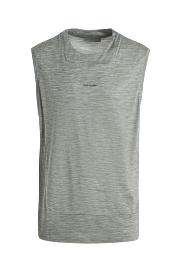 ICEBREAKER Tank-Top grau