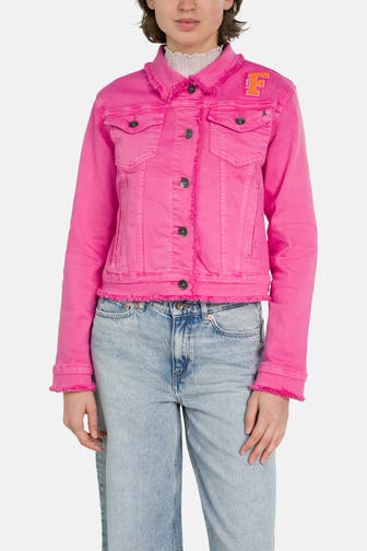 FRIEDA & FREDDIES NY Jeansjacke pink