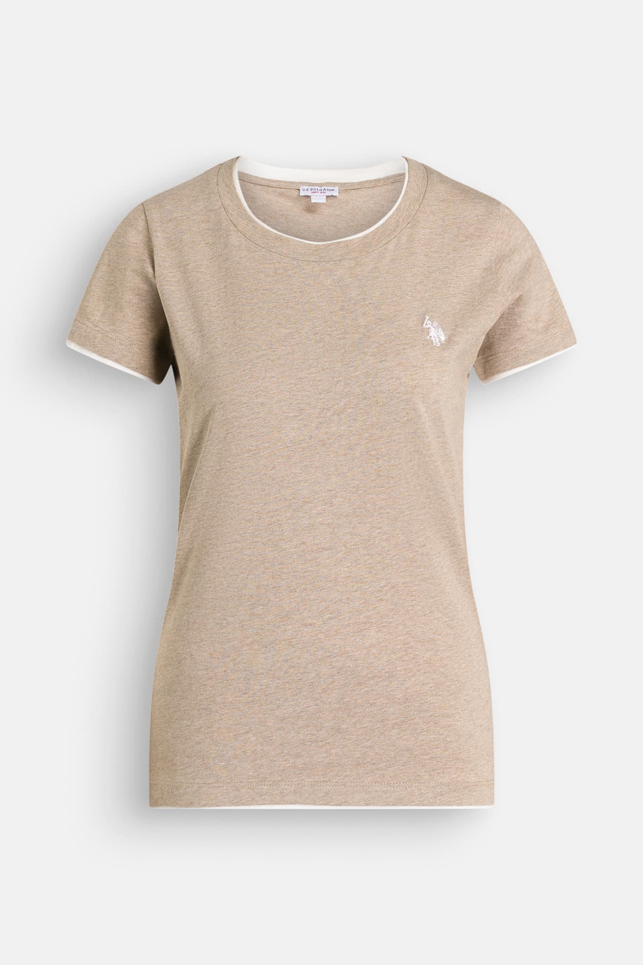 U.S. POLO ASSN. T-Shirt 'Haily' hellbraun, Bild 1