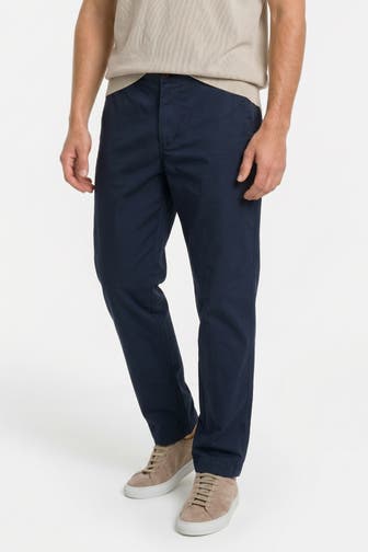 LA MARTINA Stoffhose navy
