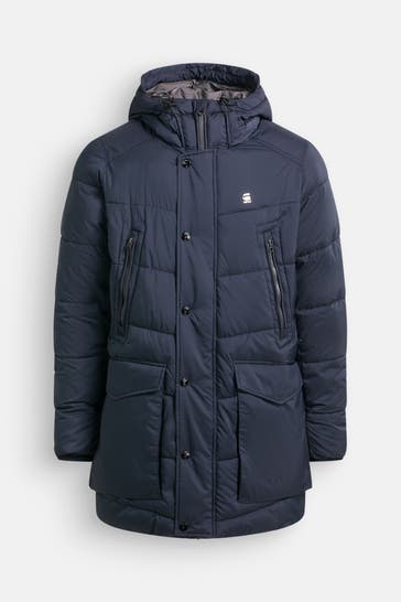 G-STAR Steppmantel dunkelblau