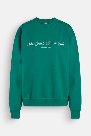 SPORTY & RICH Sweatshirt grün