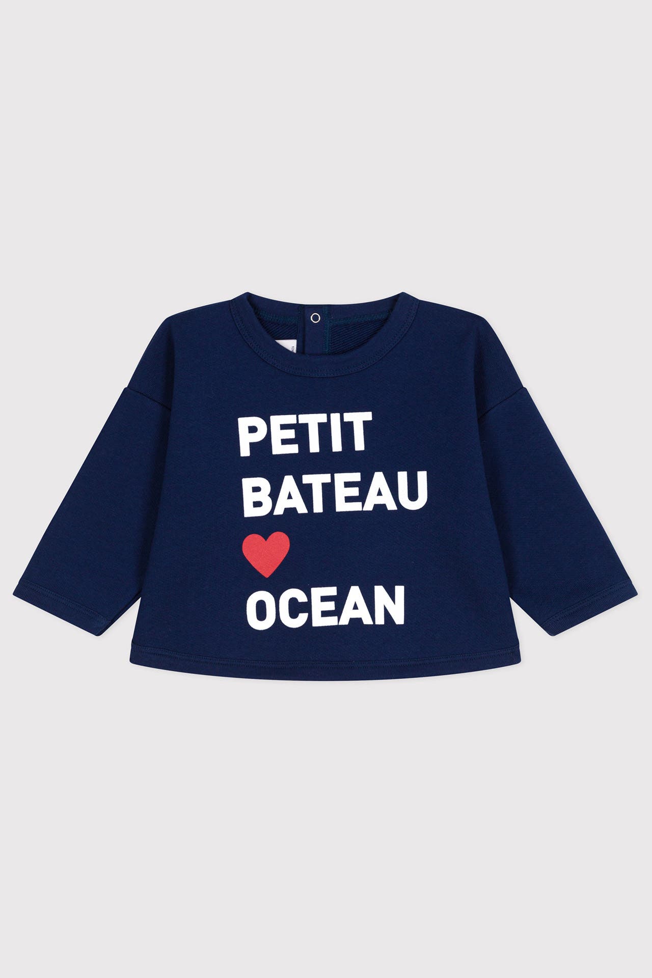 PETIT BATEAU Sweatshirt navy, Bild 1