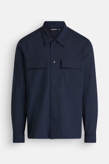 J.LINDEBERG Overshirt 'Reid' dunkelblau