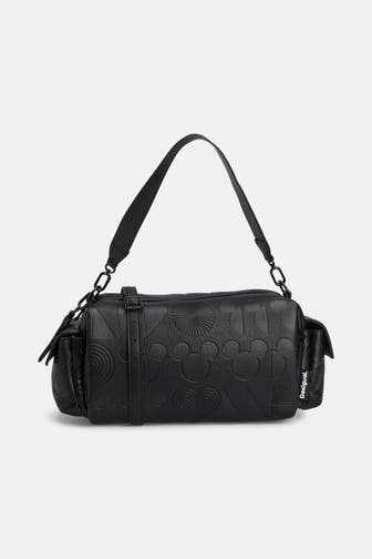DESIGUAL Schultertasche 'Desigual x Disney' schwarz