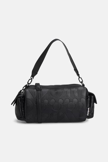 DESIGUAL - Schultertasche 'Desigual x Disney' schwarz