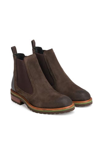 GORDON & BROS Chelsea-Boots 'Berlin-G' dunkelbraun