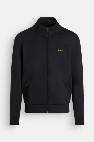 BOSS Sweatjacke 'Skaz' schwarz