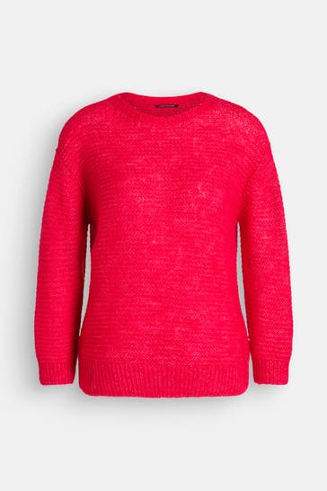 LUISA CERANO Strickpullover rot