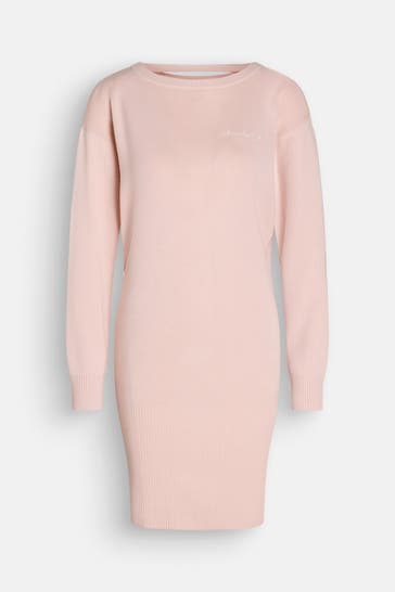 ARMANI EXCHANGE Wollmix-Kleid altrosa